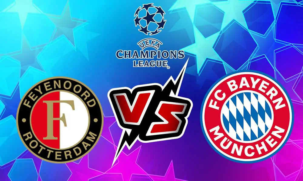 موعد مباراة بايرن ميونيخ و فينورد روتردام في دوري أبطال أوروبا 2024-2025 الجولة السابعة