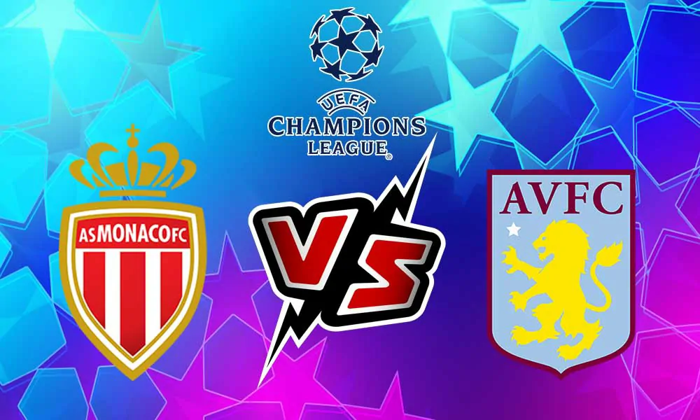 موعد مباراة موناكو و أستون فيلا في دوري أبطال أوروبا 2024-2025 الجولة السابعة
